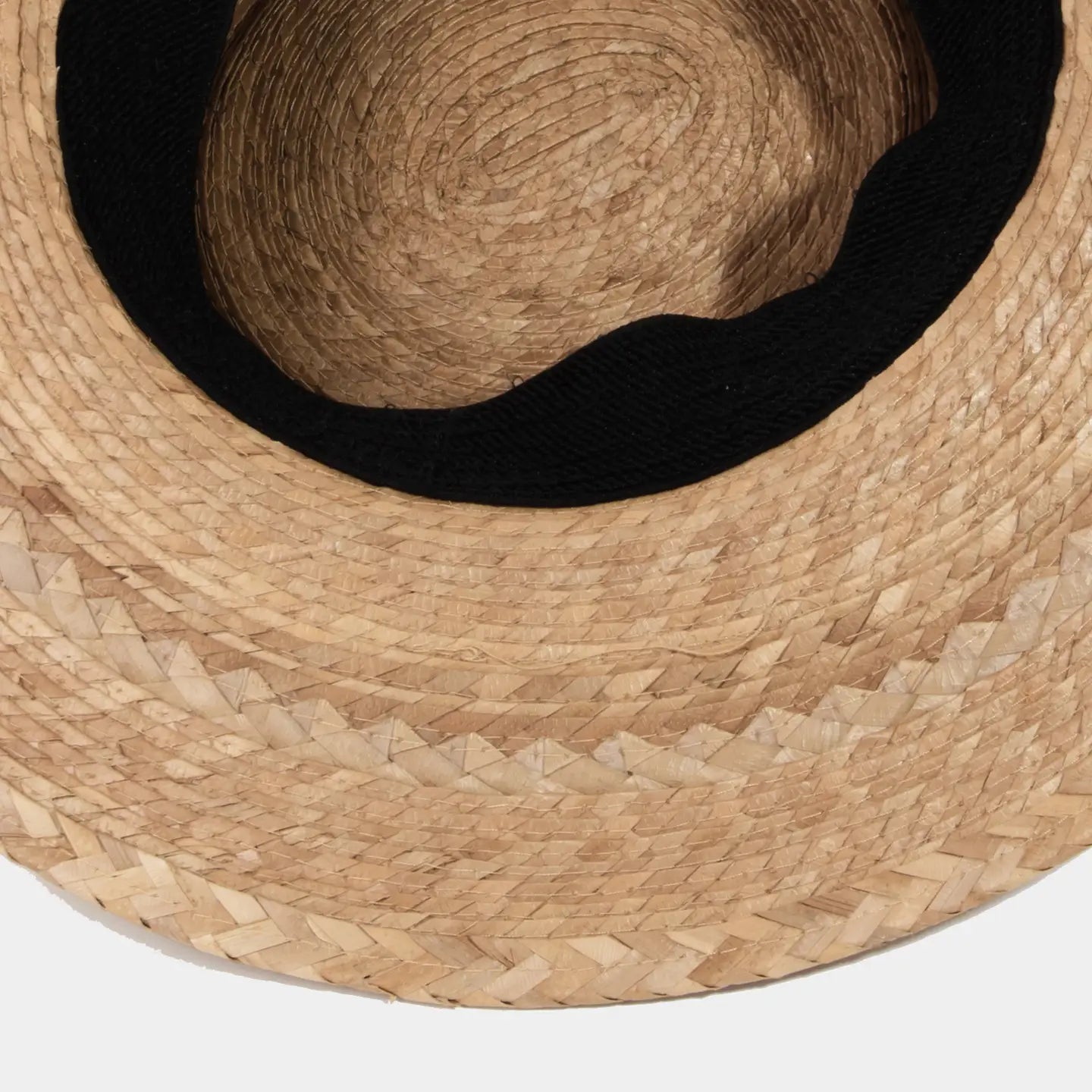 STRAW BRAIDED HAT