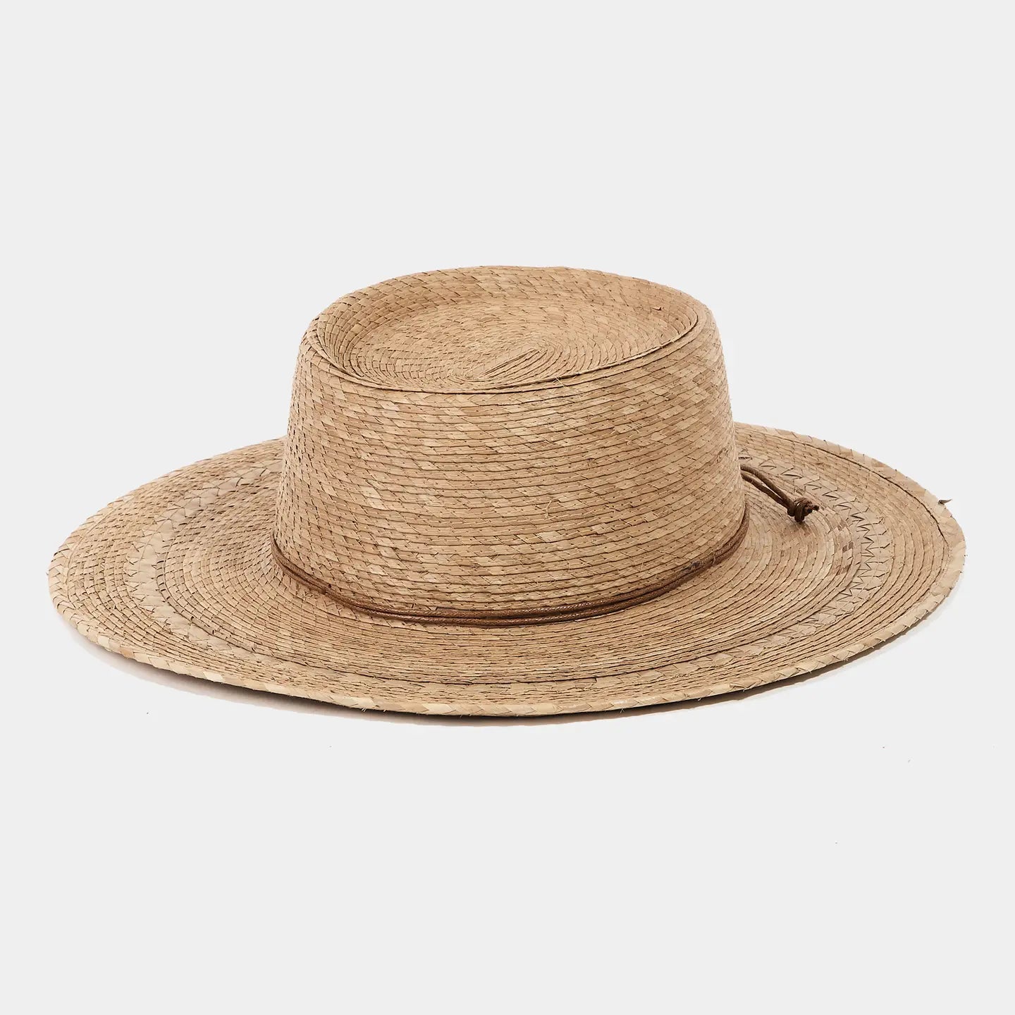 STRAW BRAIDED HAT