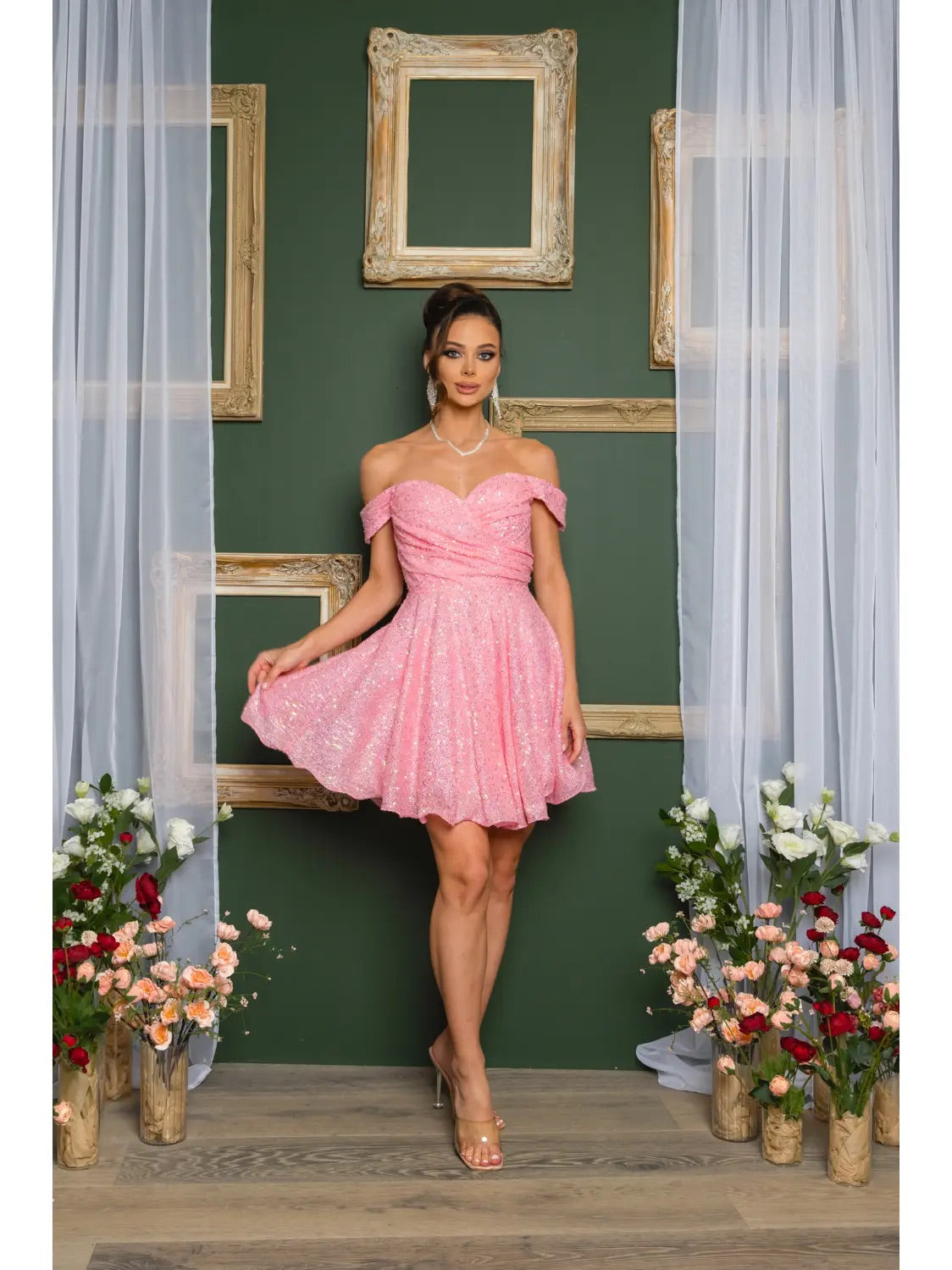princess polly baby blue dress BLOSSOM DRESS