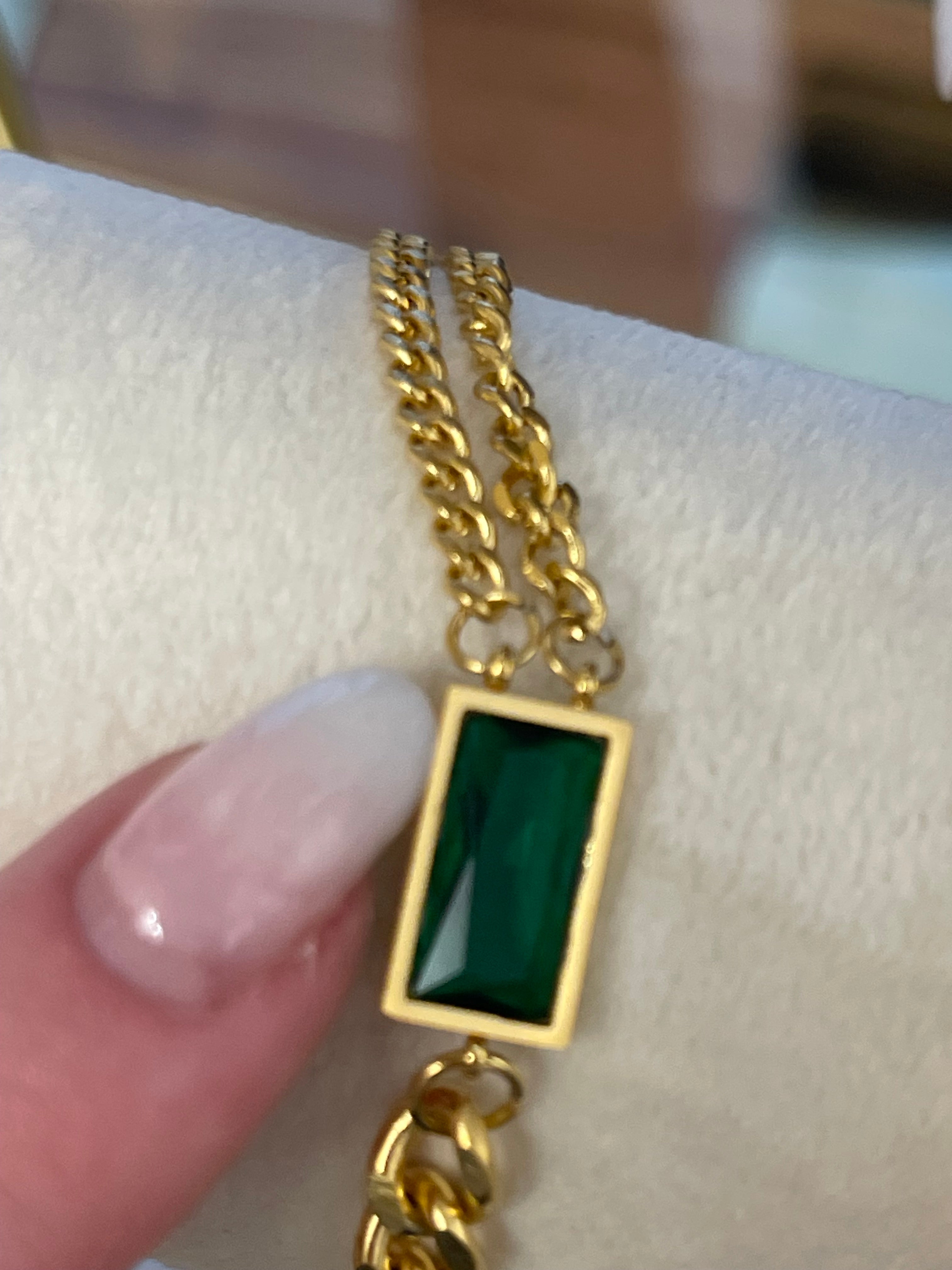 EMERALD BRACELET