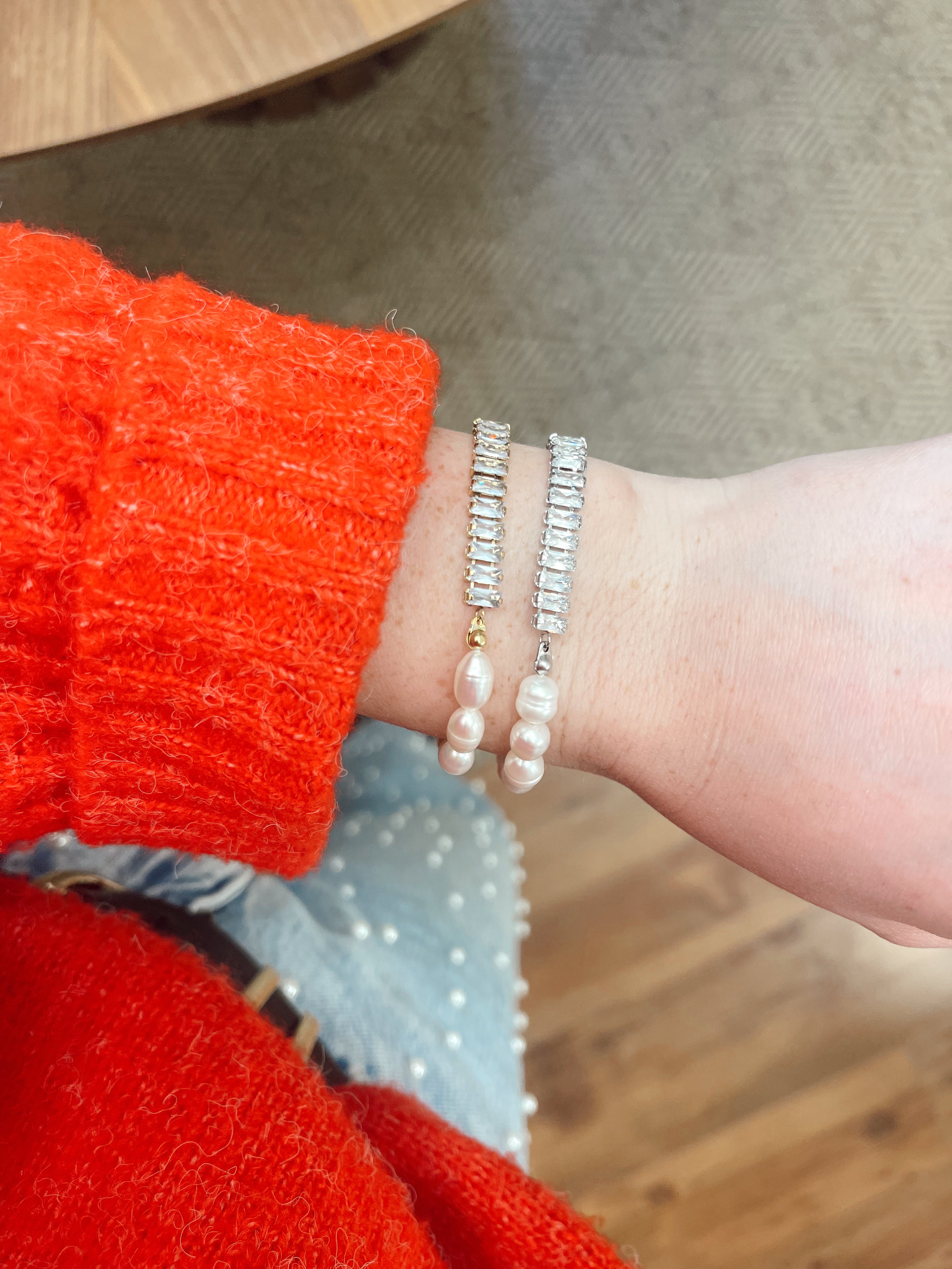 PEARL & DIAMOND BRACELET