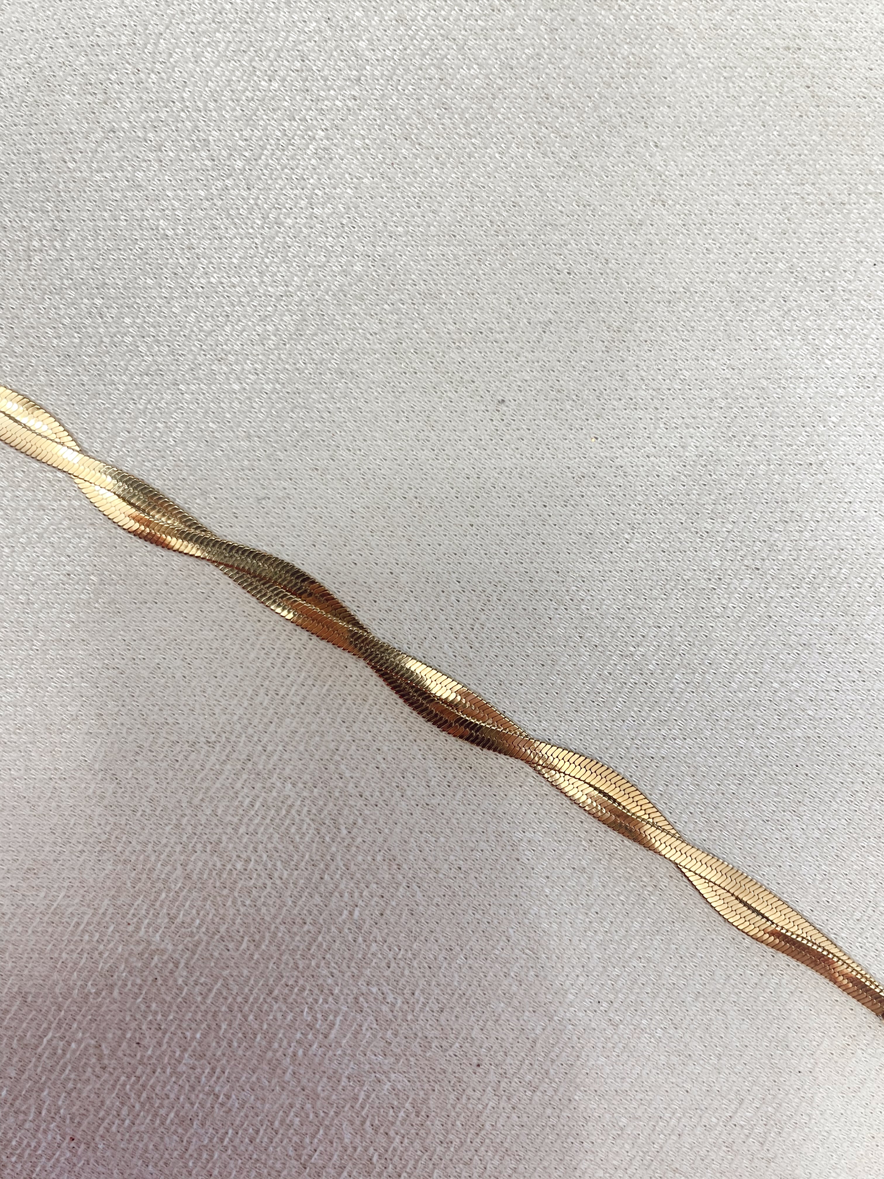 TWISTED HERRING BONE BRACELET