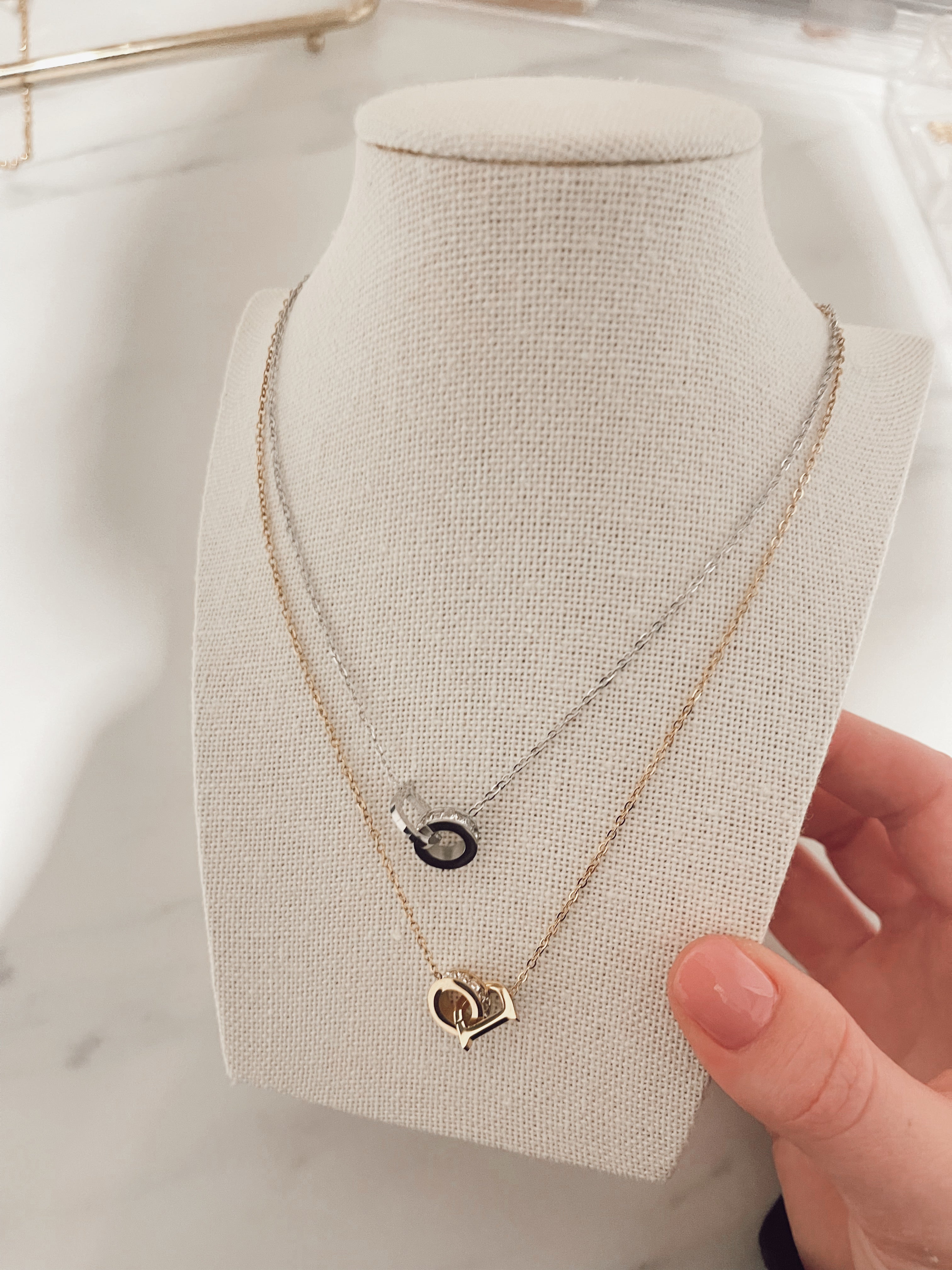 DELILAH NECKLACE - GOLD & SILVER