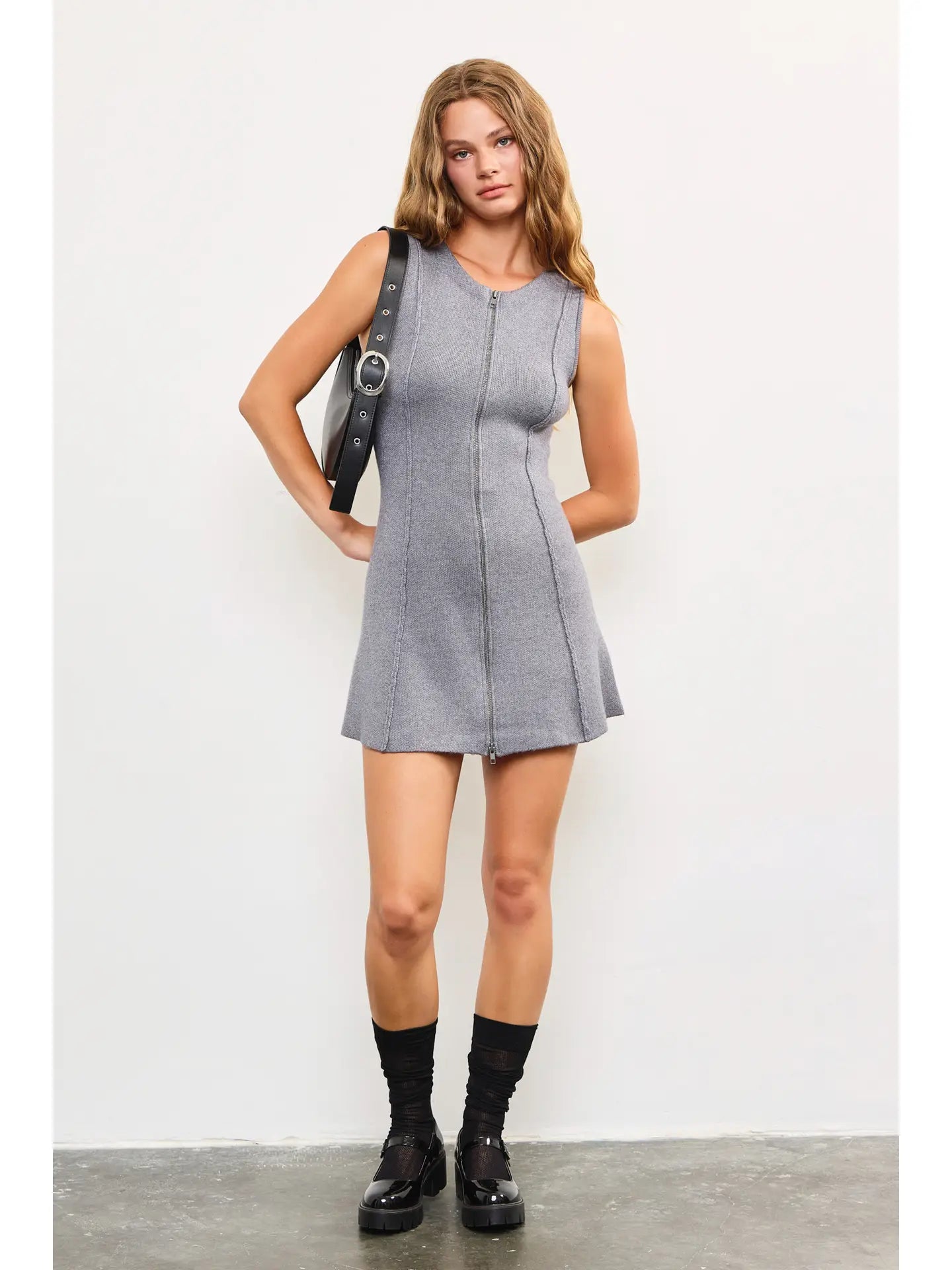 TARYN ZIP-UP DRESS