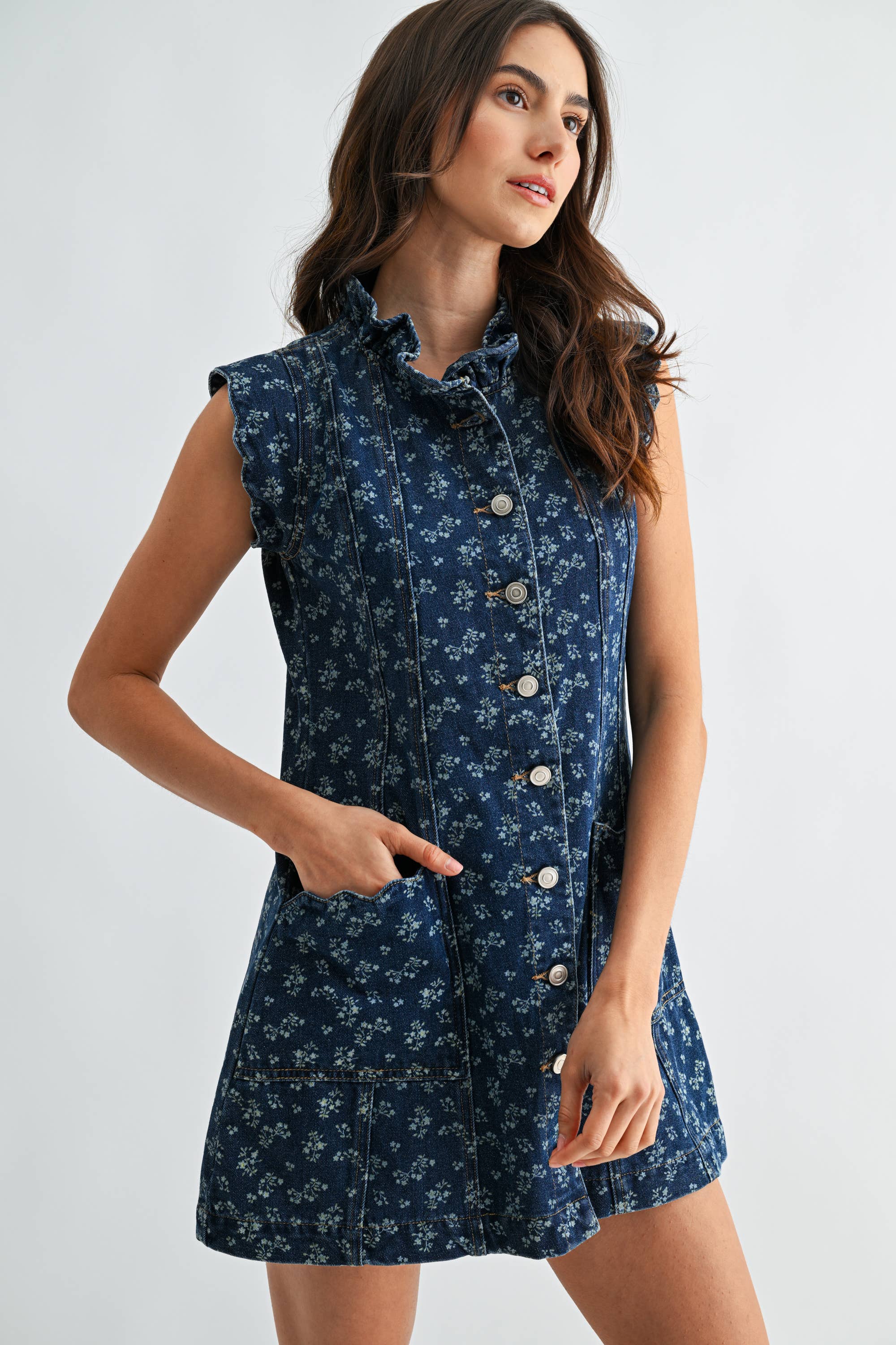 EMMALEE DENIM DRESS