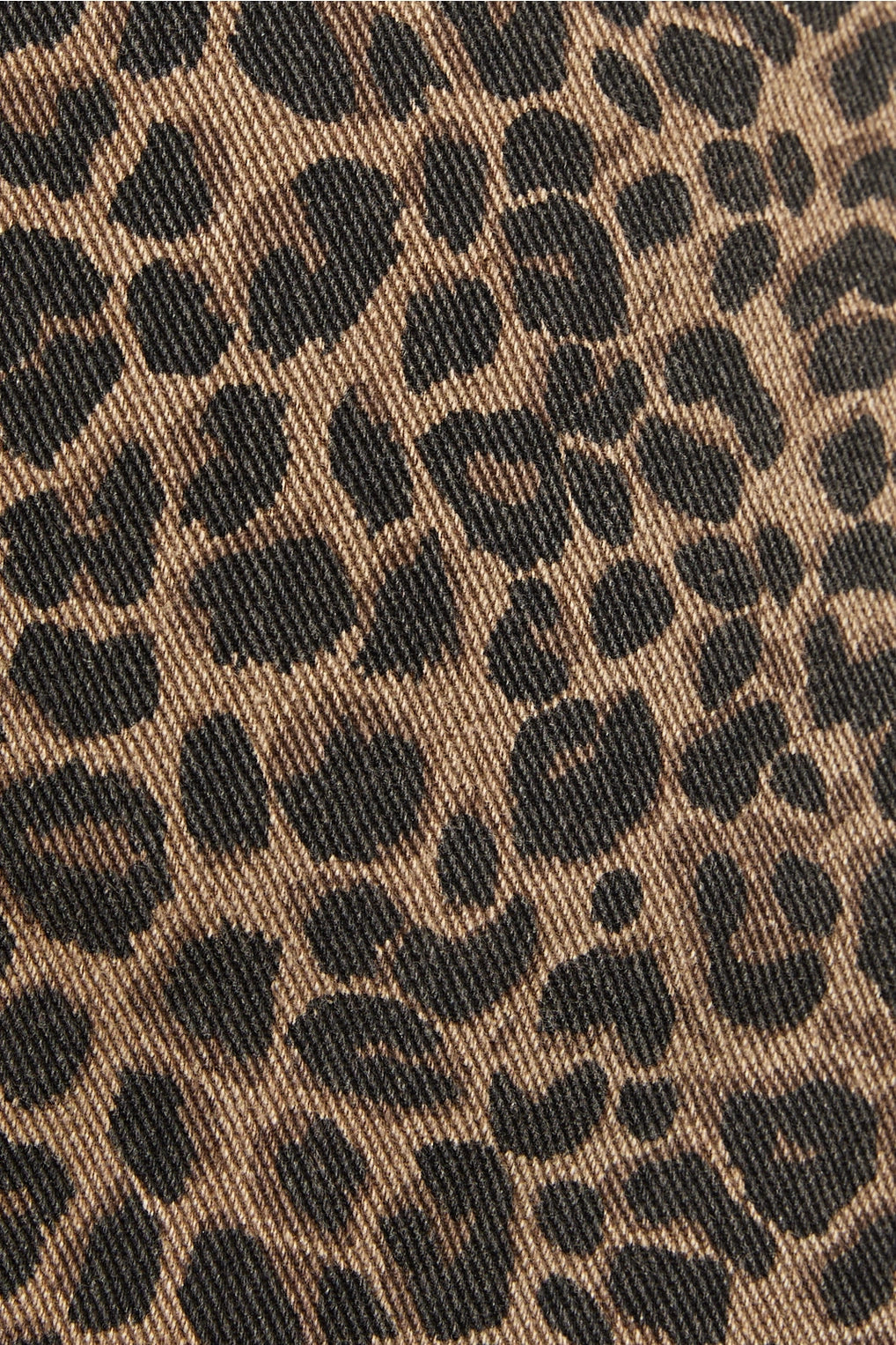 EMBER LEOPARD MID-RISE MINI SKIRT