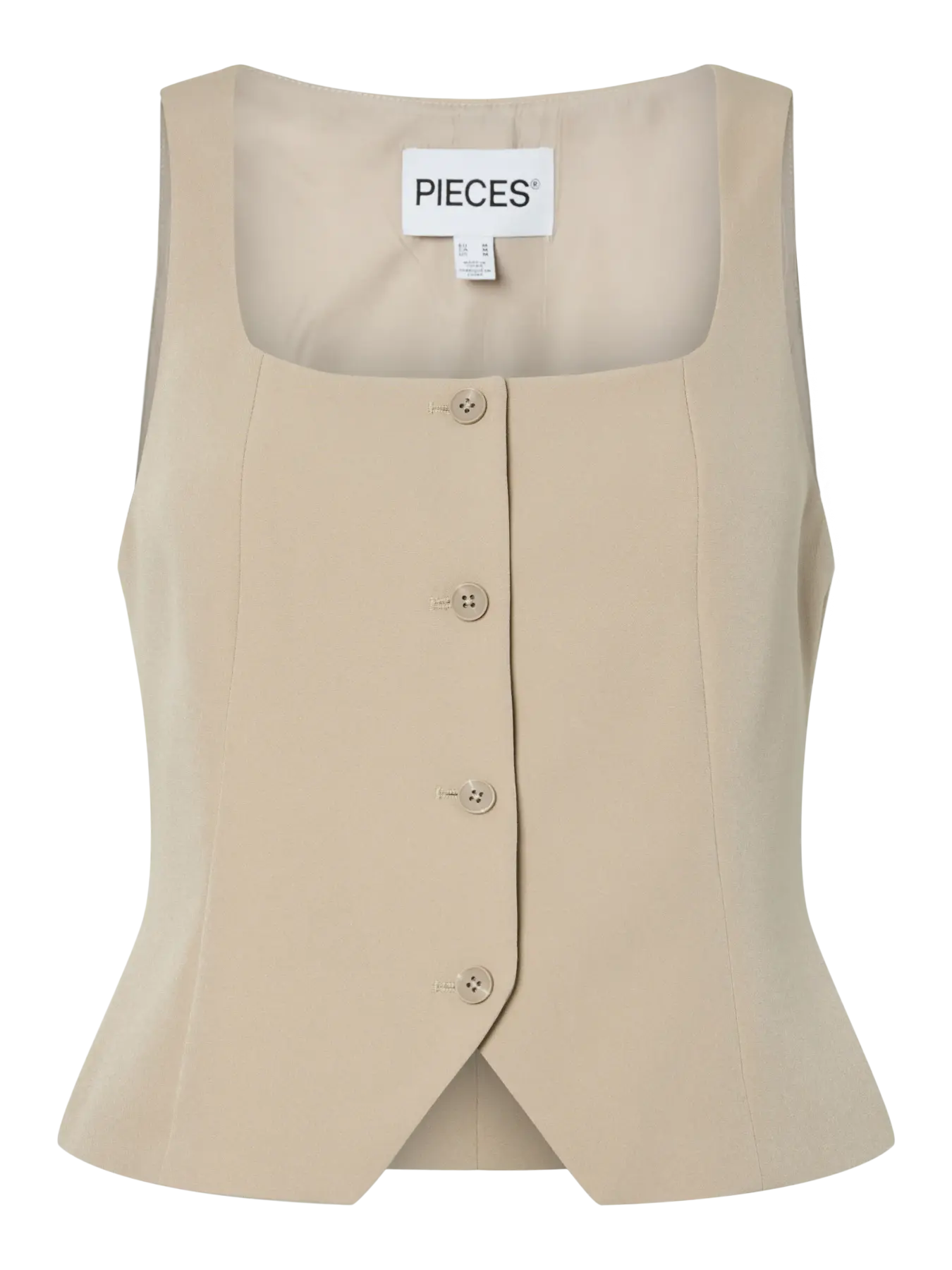 PIECES FITTED VEST