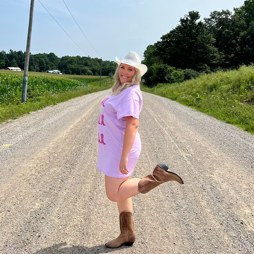 YA'LL T-SHIRT DRESS X KMV