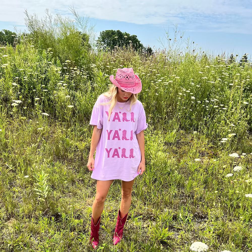 YA'LL T-SHIRT DRESS X KMV