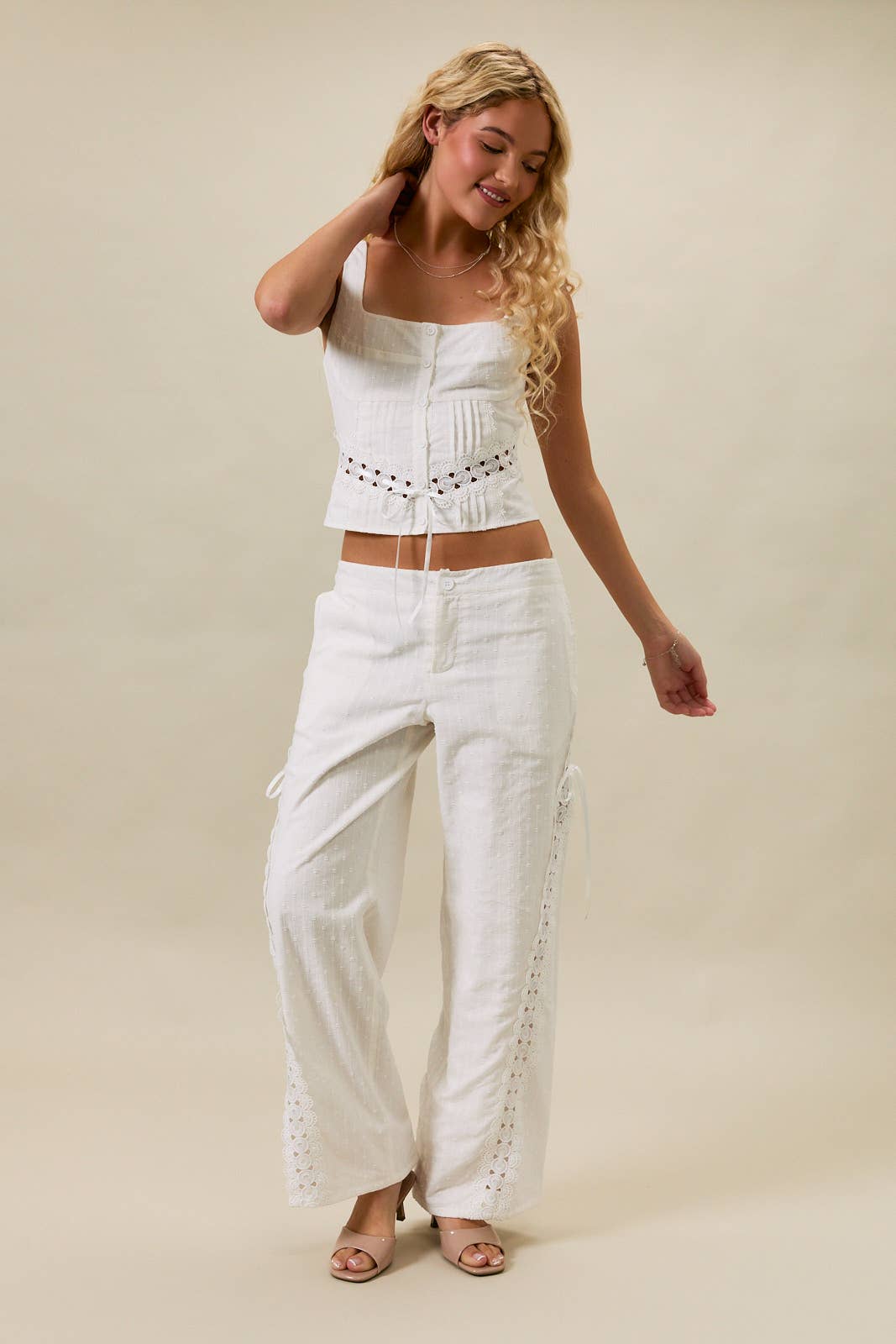 GENEVIEVE WIDE PANTS