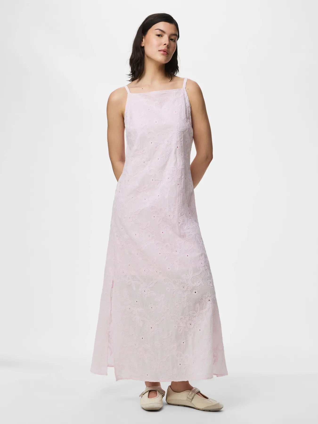 PIECES GINGER ANKLE DRESS