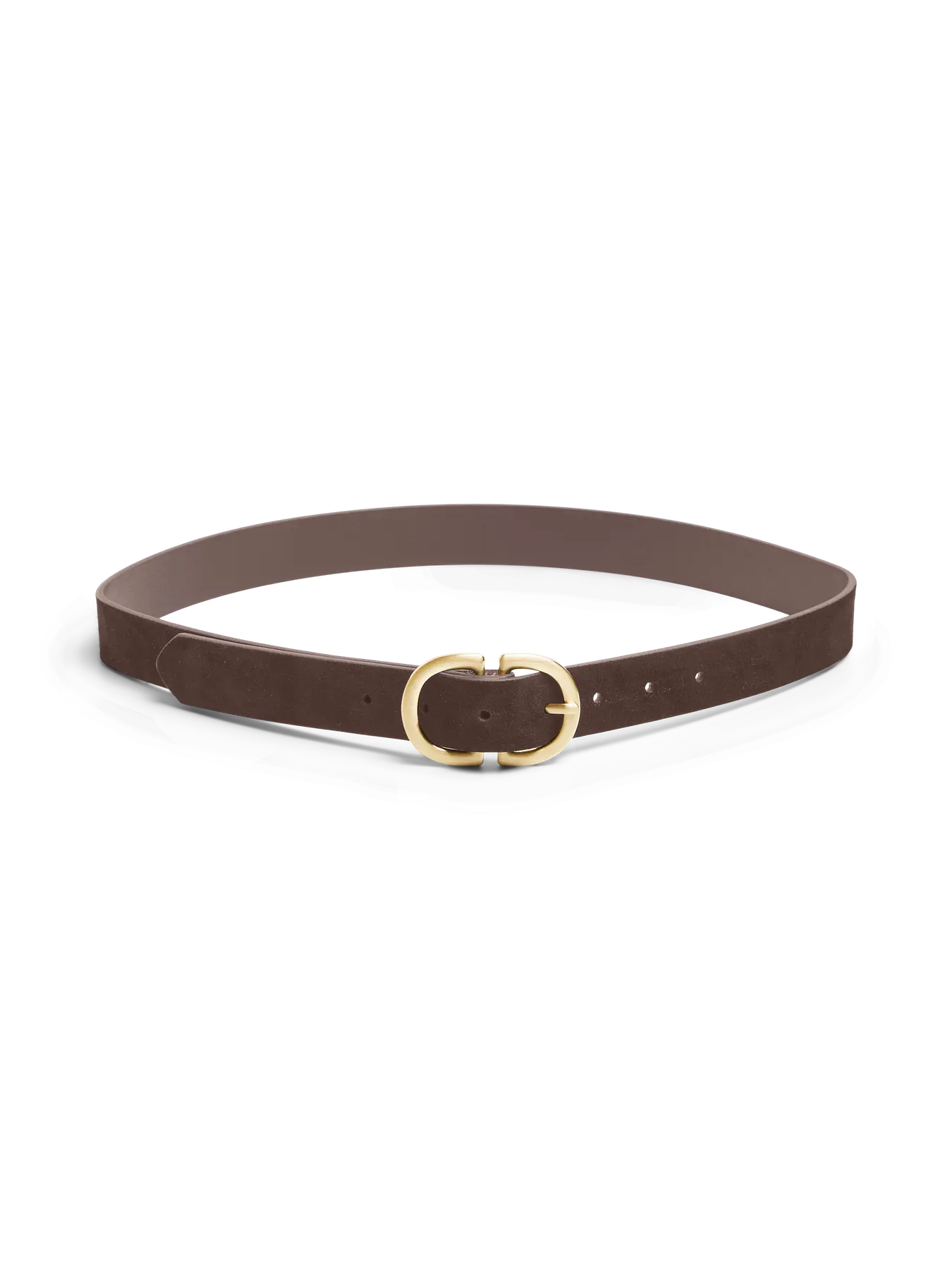 PIECES COW SUEDE BELT | HOT FUDGE