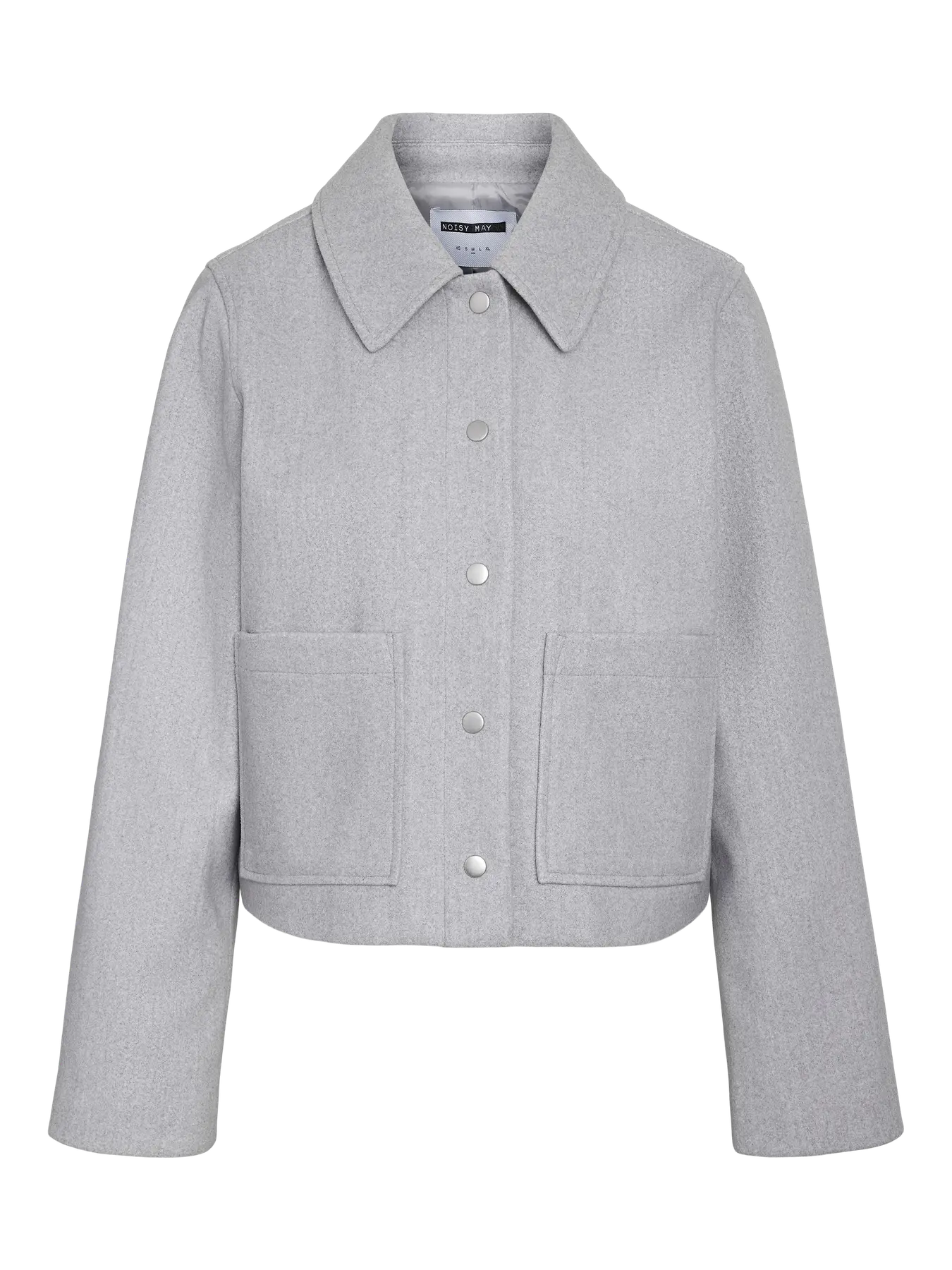 NM LUCY SHORT JACKET | GREY & CHOCOLATE BROWN