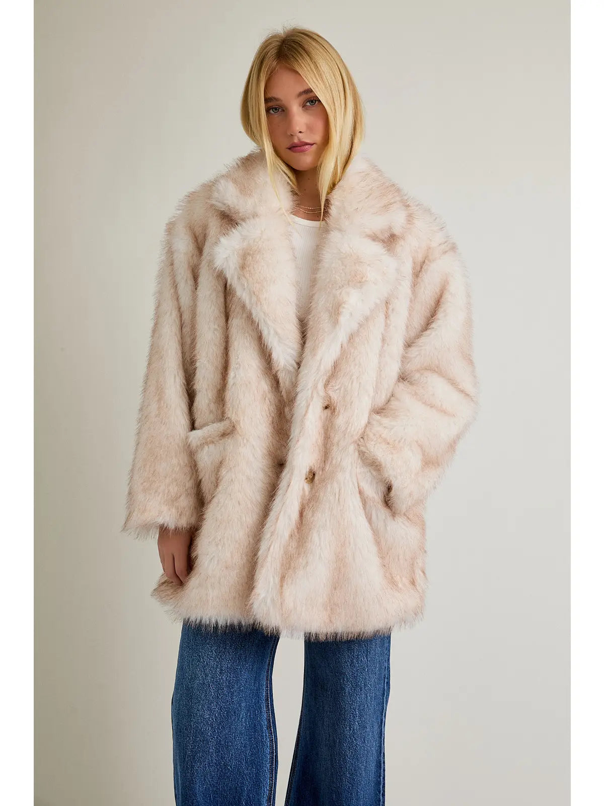 FAUX FUR JACKET