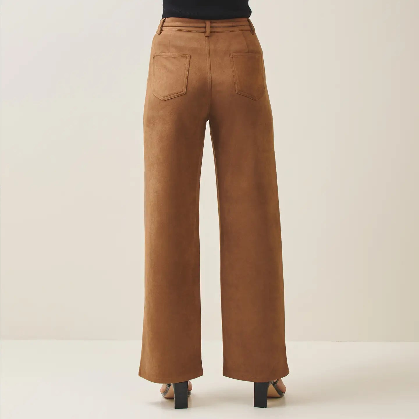 VEGAN SUEDE PANTS