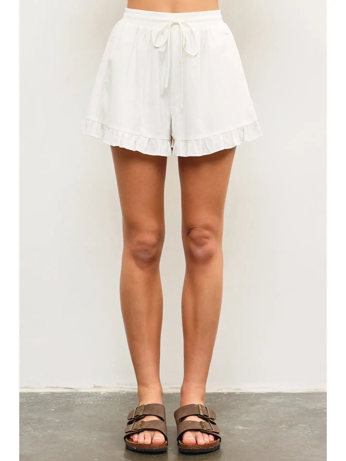 AUTUMN RUFFLE SHORTS