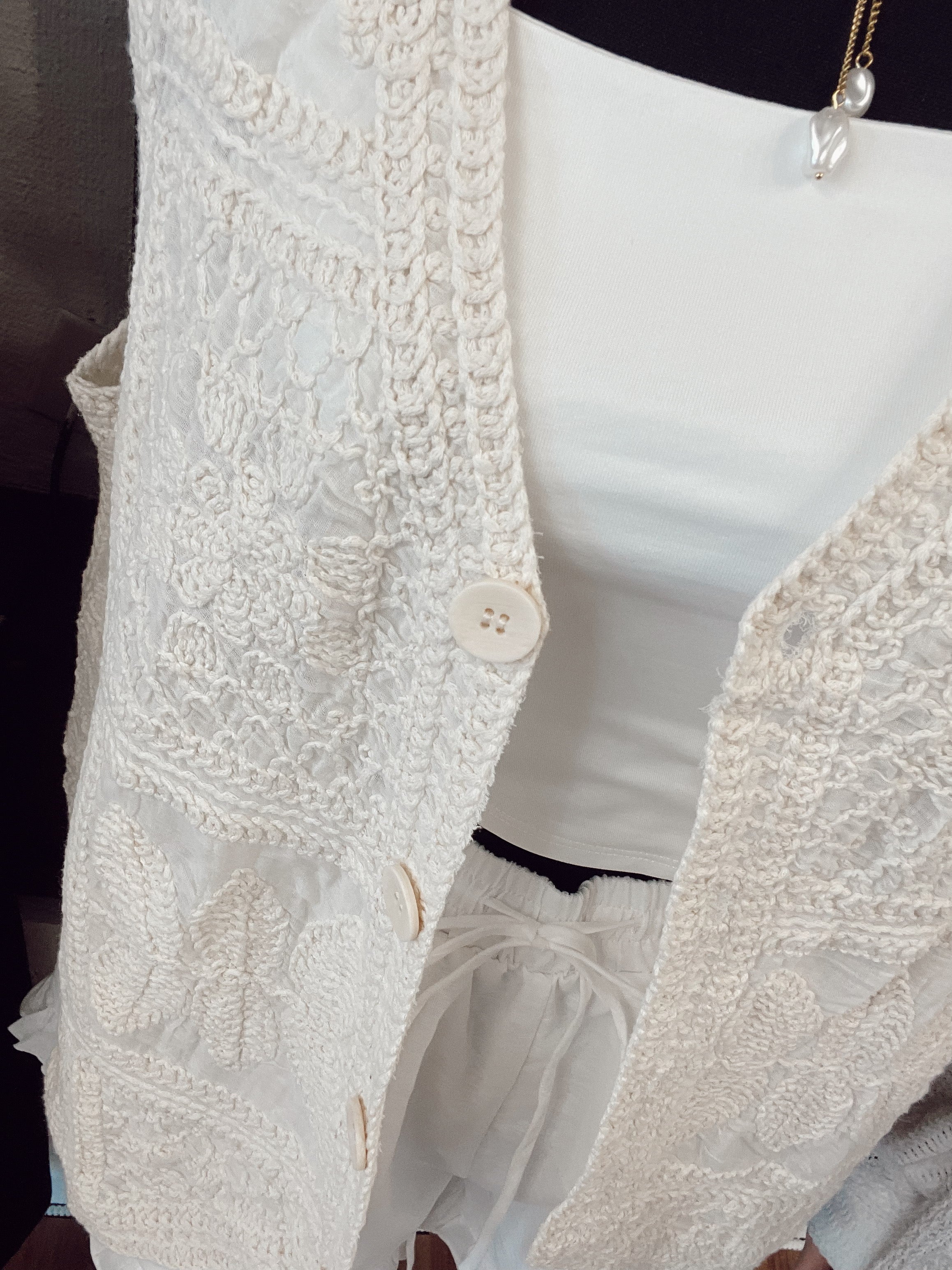 LUCY CROCHET TOP