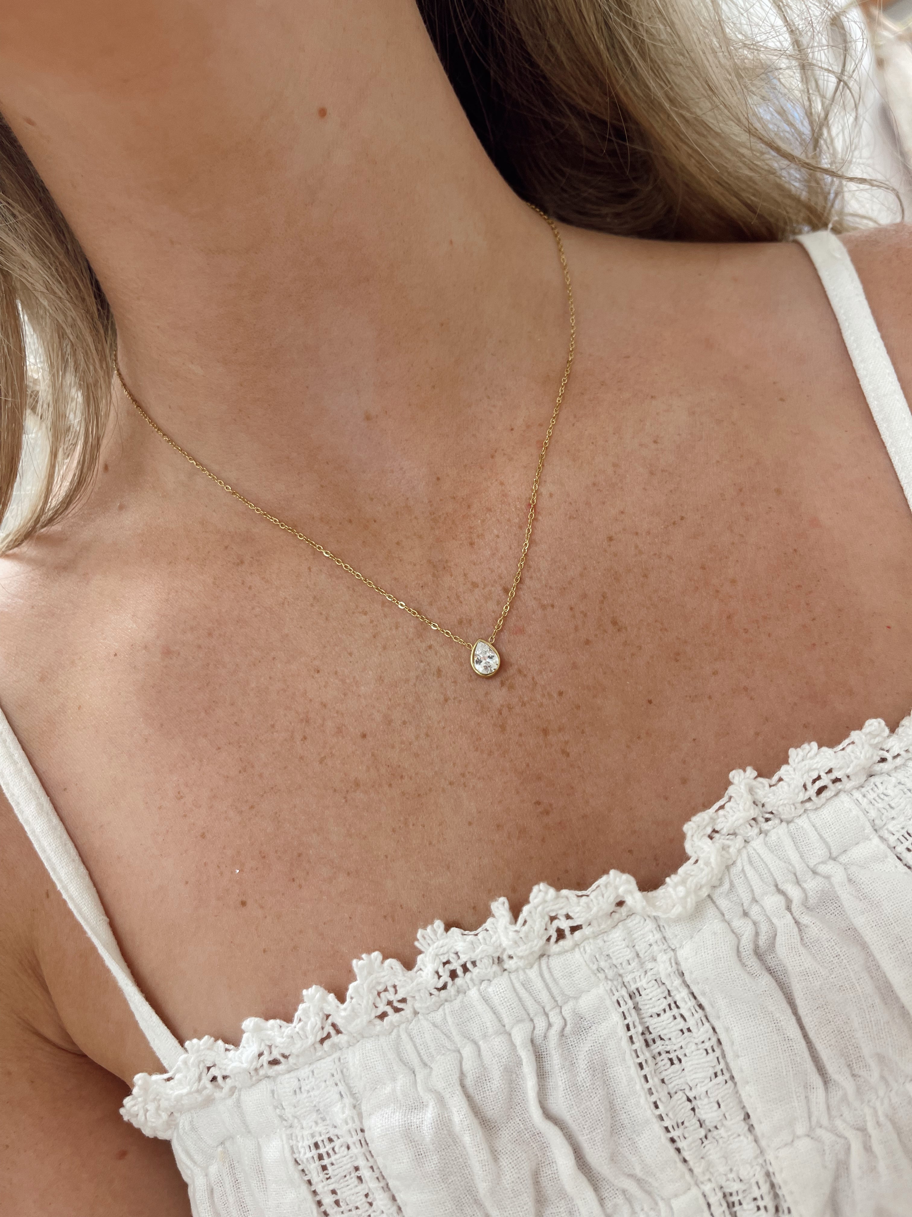 TEAR DROP NECKLACE | THE CORE COLLECTION