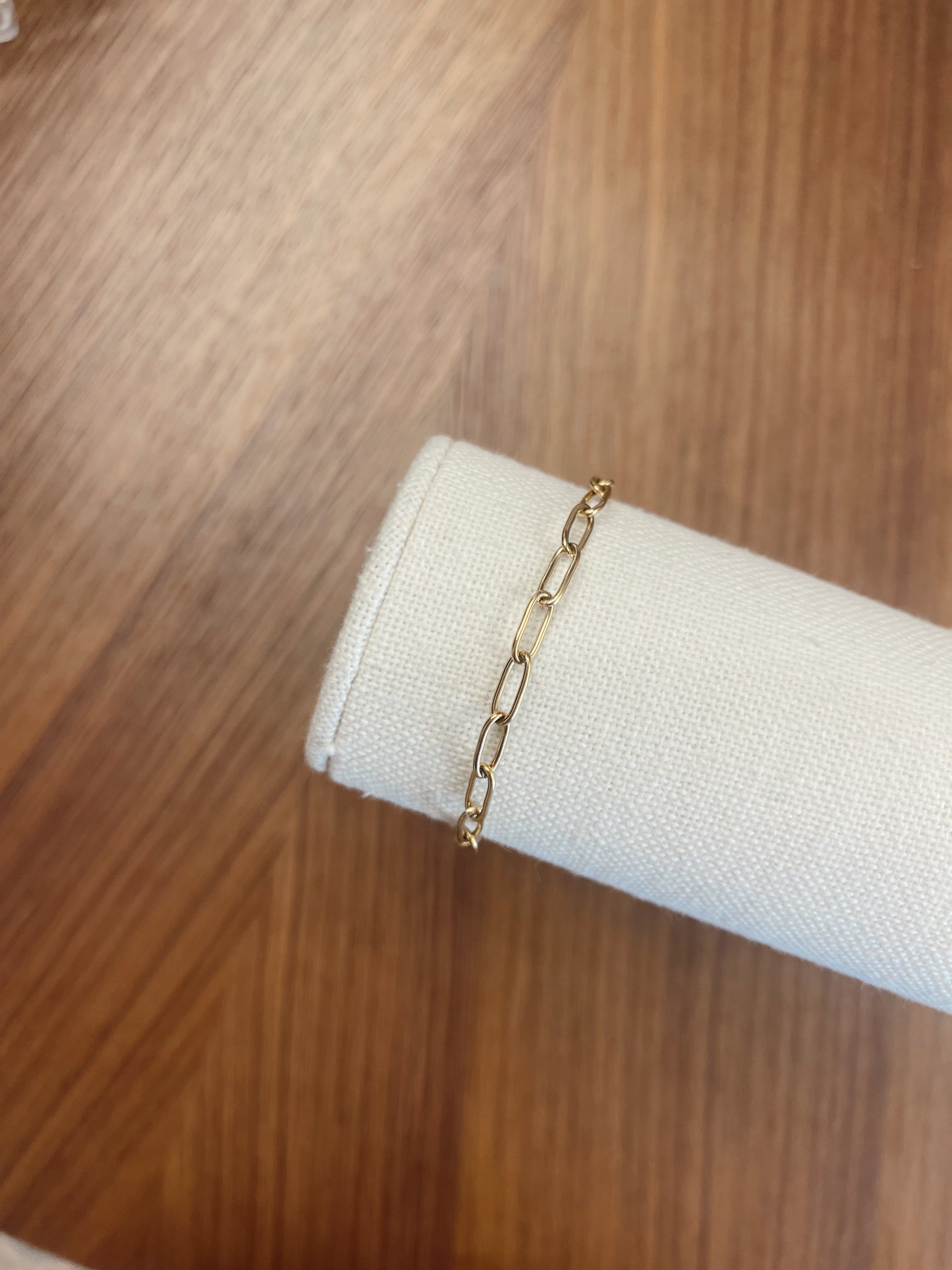 PAPERCLIP ANKLET