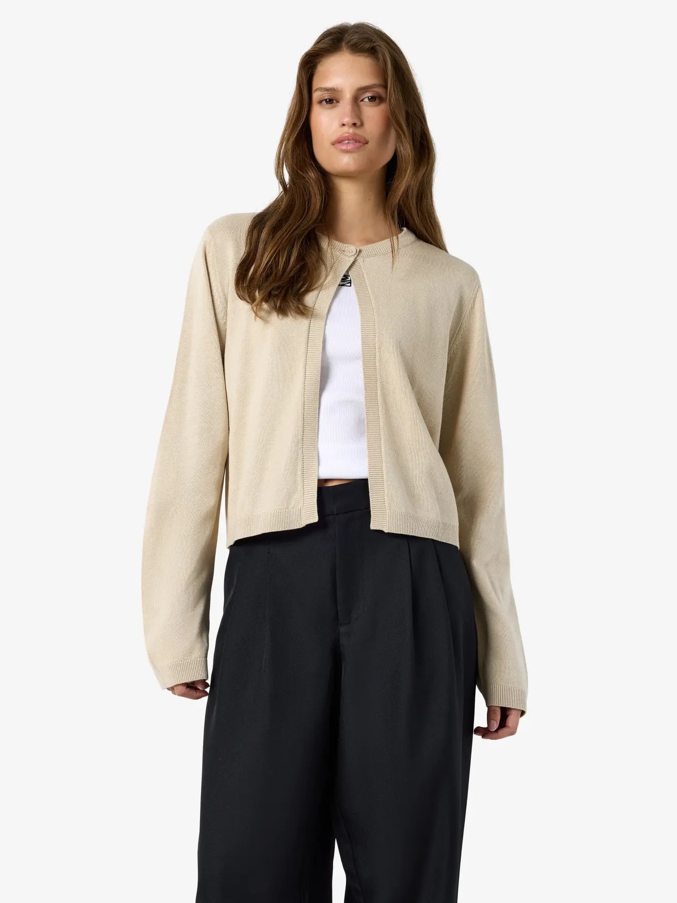 NM MAYSA O-NECK KNIT CARDIGAN