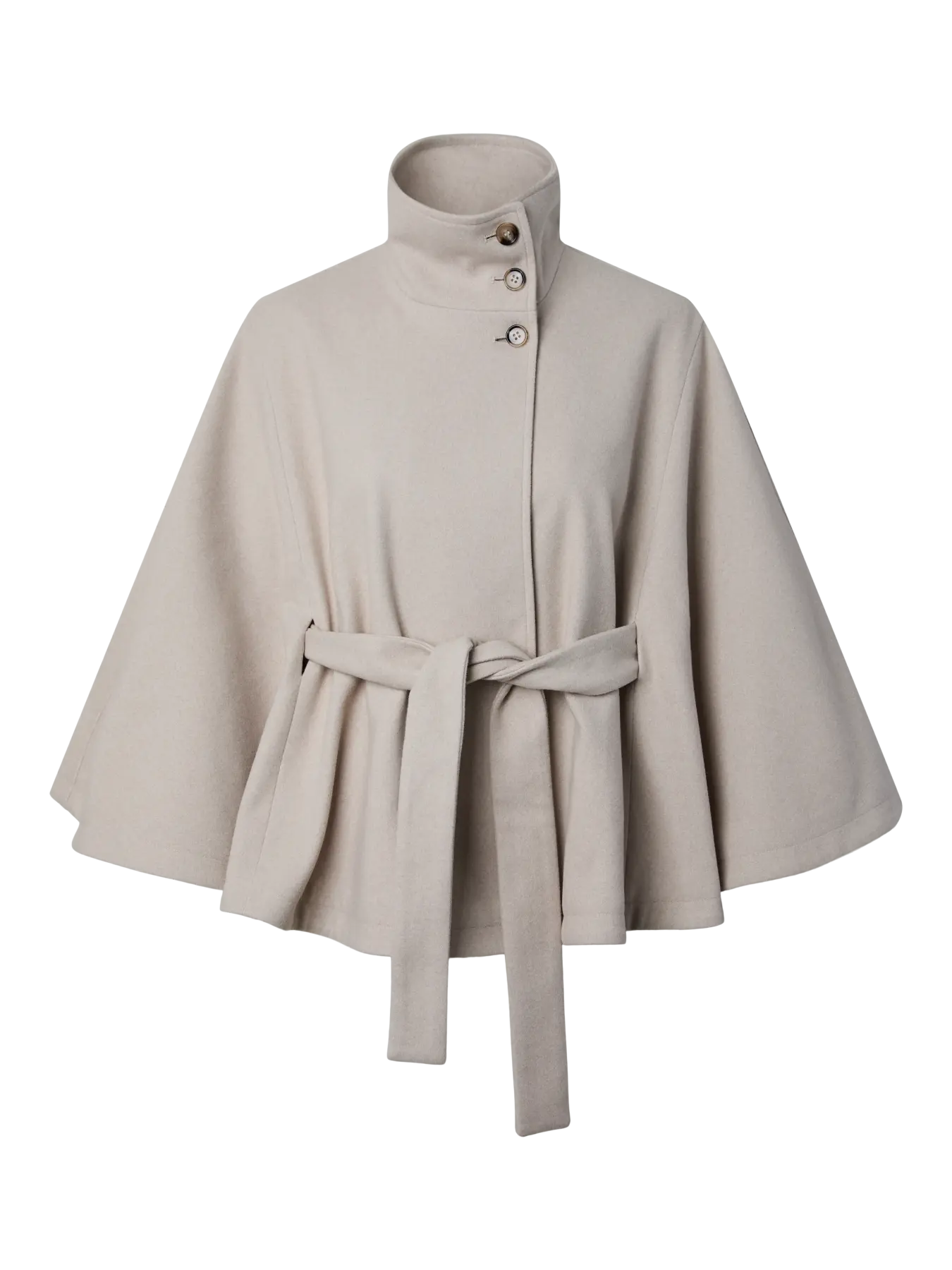 PC AIKEN CAPE JACKET WITH BELT