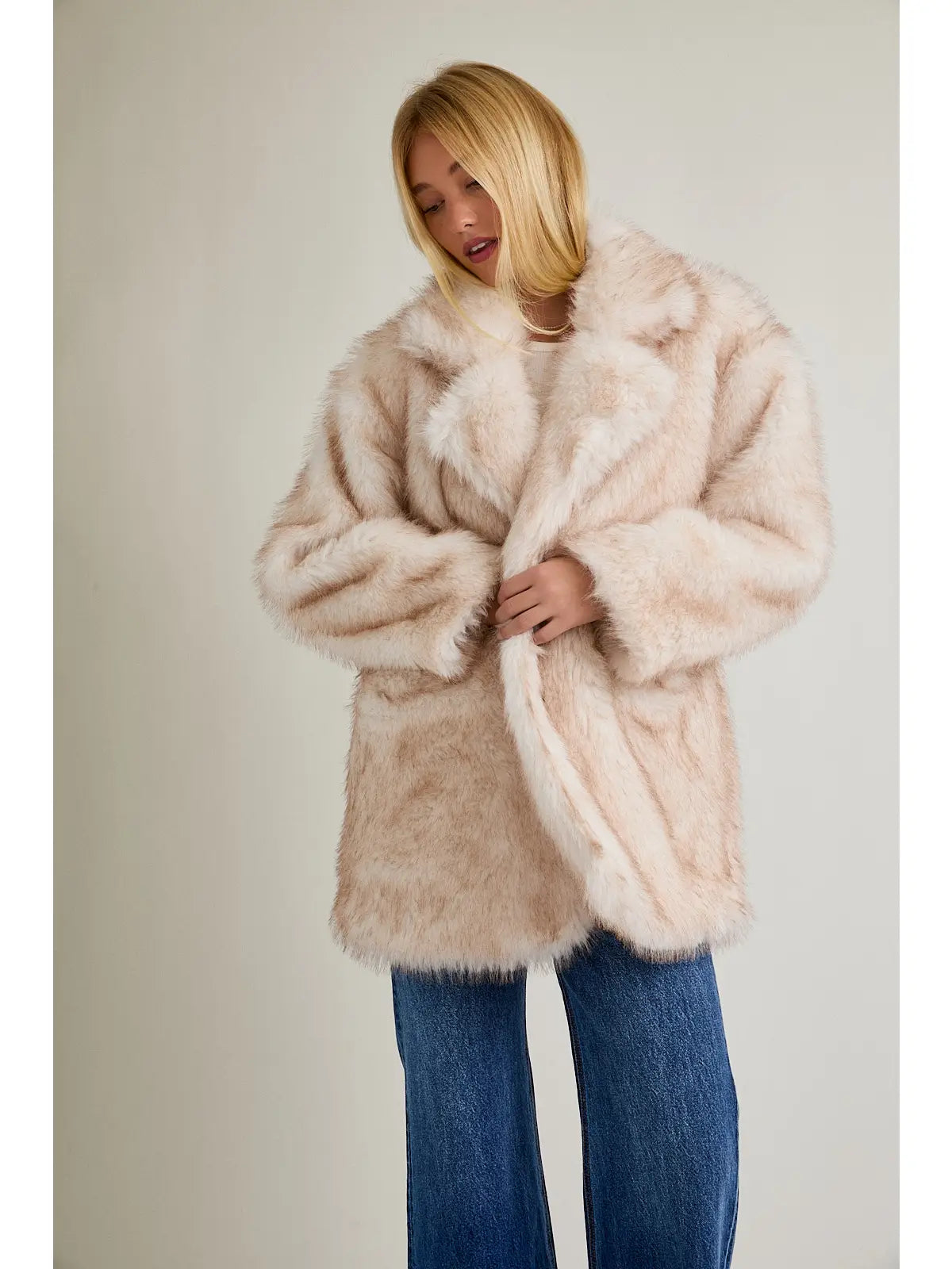 FAUX FUR JACKET