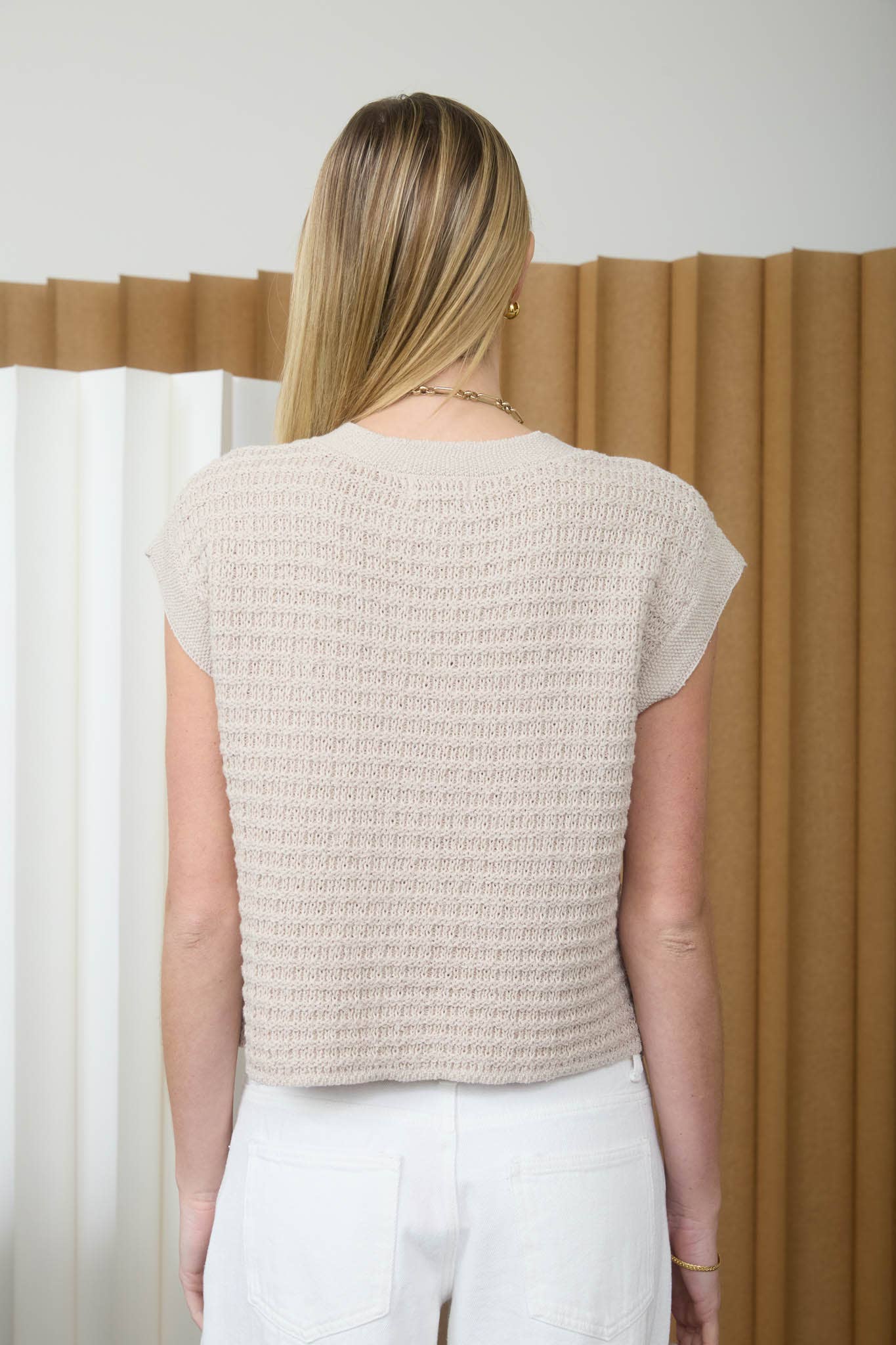 GEMMA SHORT SLEEVE KNIT CARDIGAN