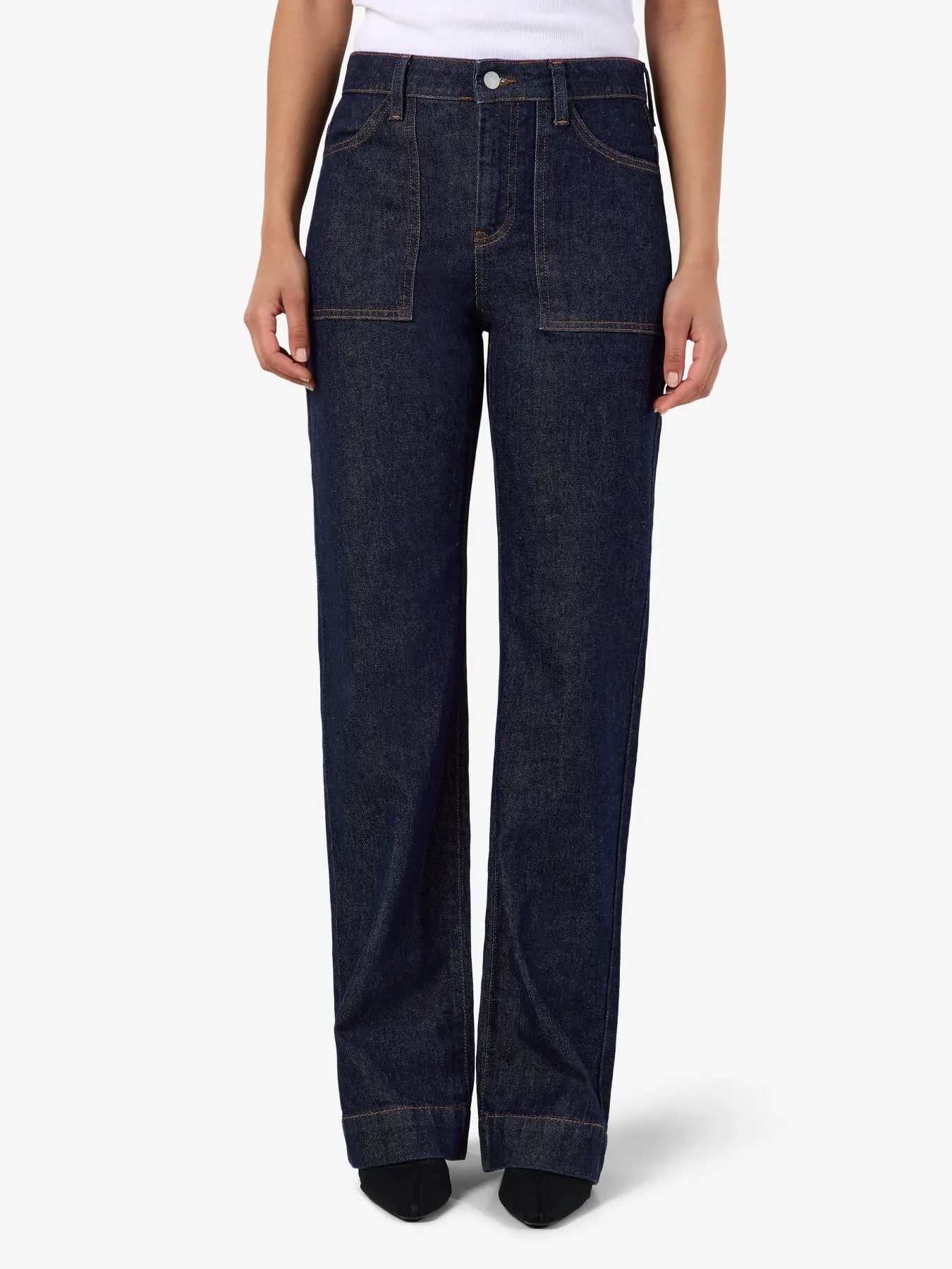 NM YOLANDA STRAIGHT LEG JEANS | DARK WASH