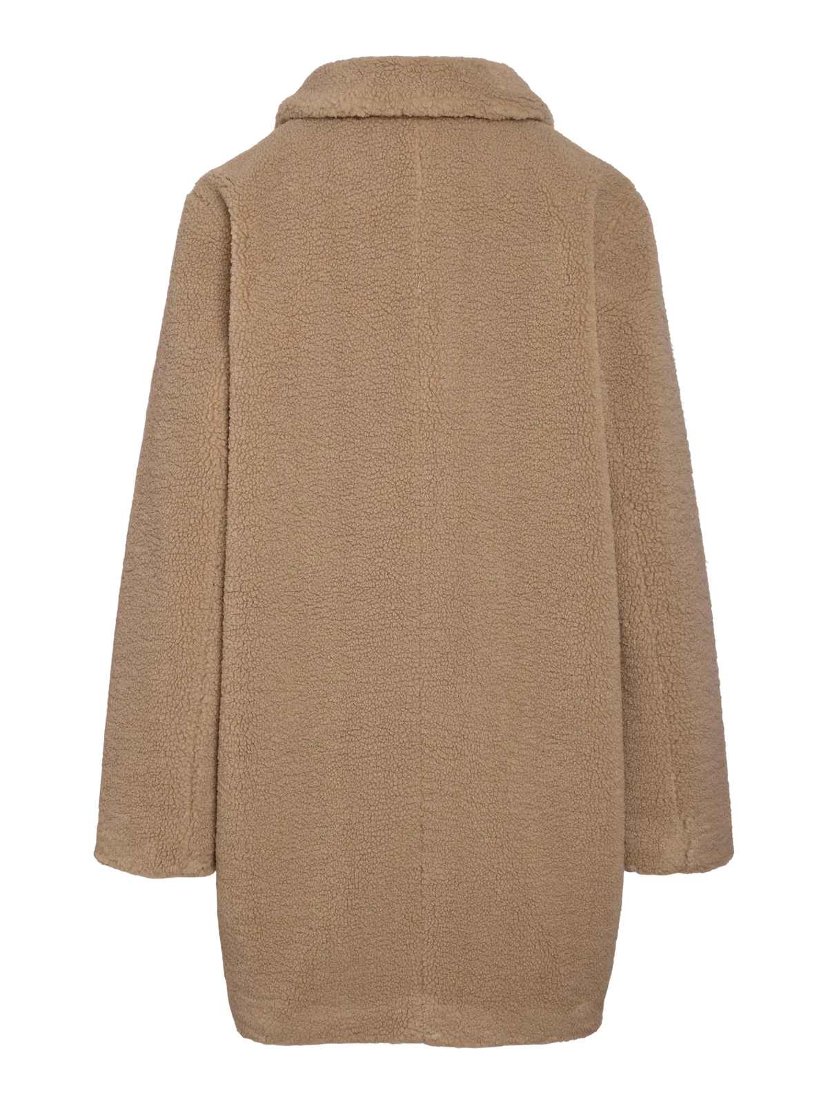 NM NATI TEDDY COAT | BIRCH & BLACK